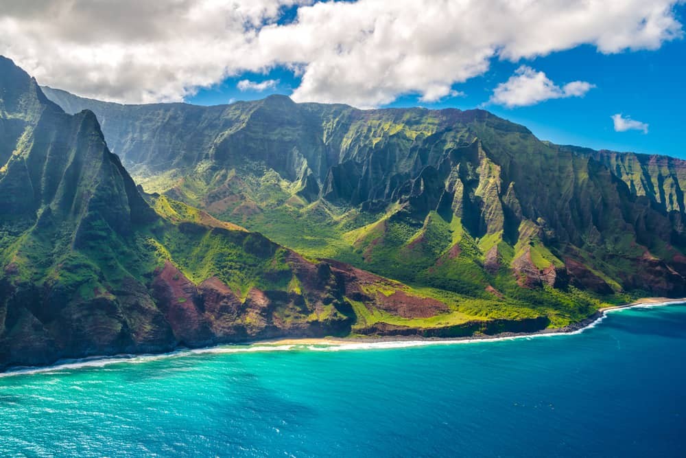 Coastal Scenery of Kauai, Hawaii
