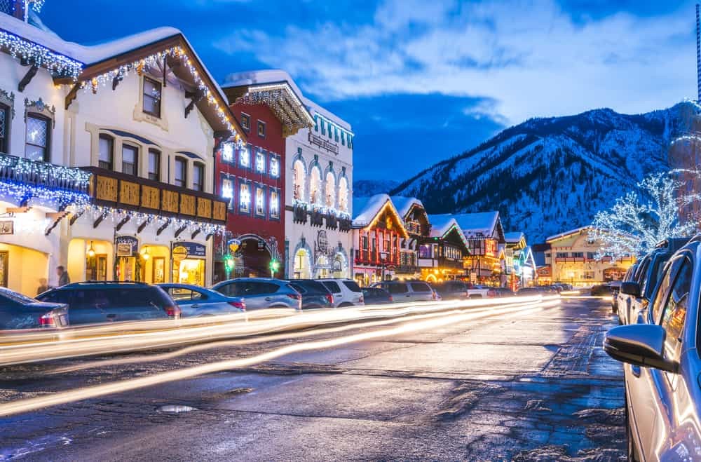 Leavenworth Winter Scene