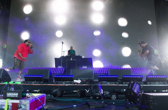 A Tribe Called Quest performs I Left My Wallet in El Segundo on stage