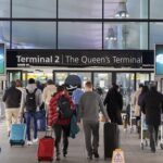 London Heathrow Airport airside transit