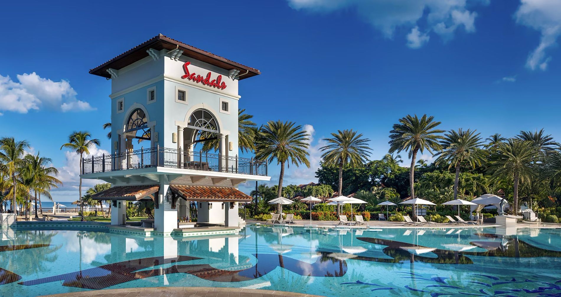 Main Pool at Sandals Grande Antigua