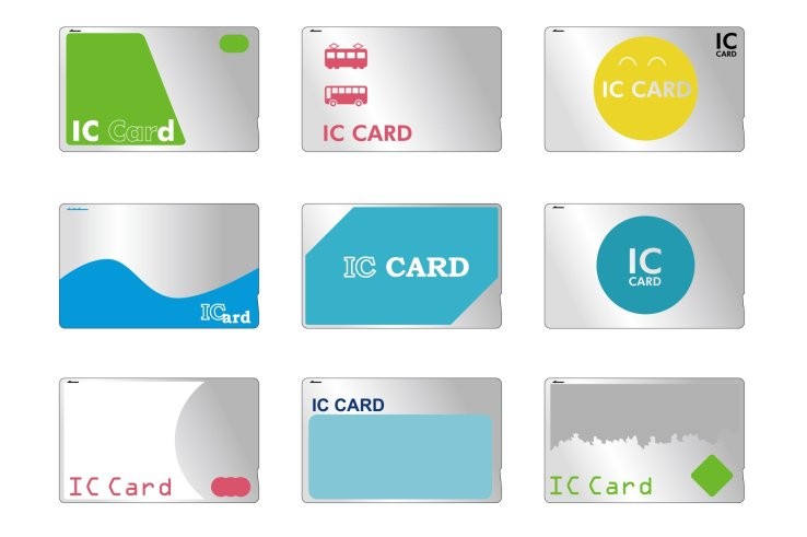 Man holding an IC Travel Card