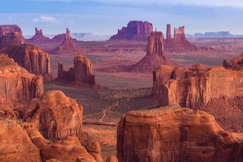 Monument Valley Vista in autumn