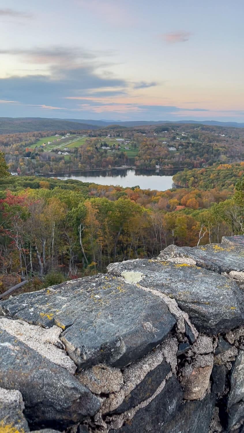 Mount Tom Tower View, Litchfield, Connecticut. Amazing view from top of tower.