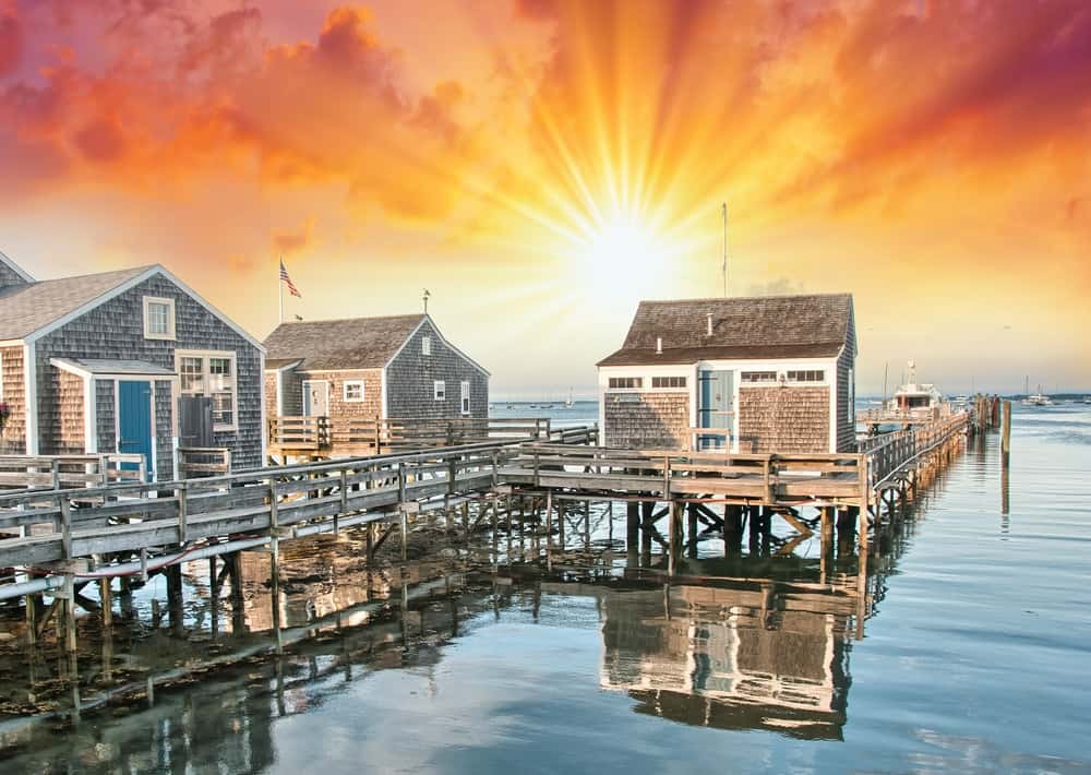 Coastal View of Nantucket, Massachusetts