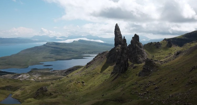 Rolling hills of Scotland
