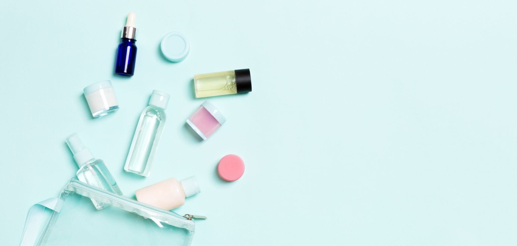 Travel size shampoo bottles for carry on luggage