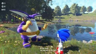 Sonic Frontiers fast travel - fishing spot