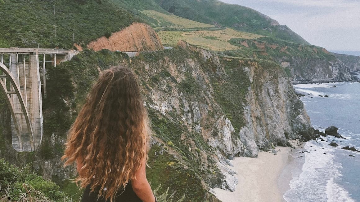 A scenic view of Big Sur, California, offering a moment of tranquility