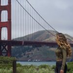 A scenic view of Fisherman's Wharf and the San Francisco Bay