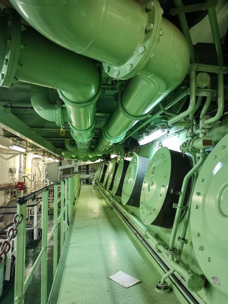 Cargo Ship Engines