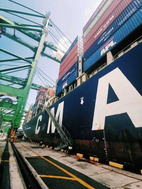 Cargo Ship Gangway