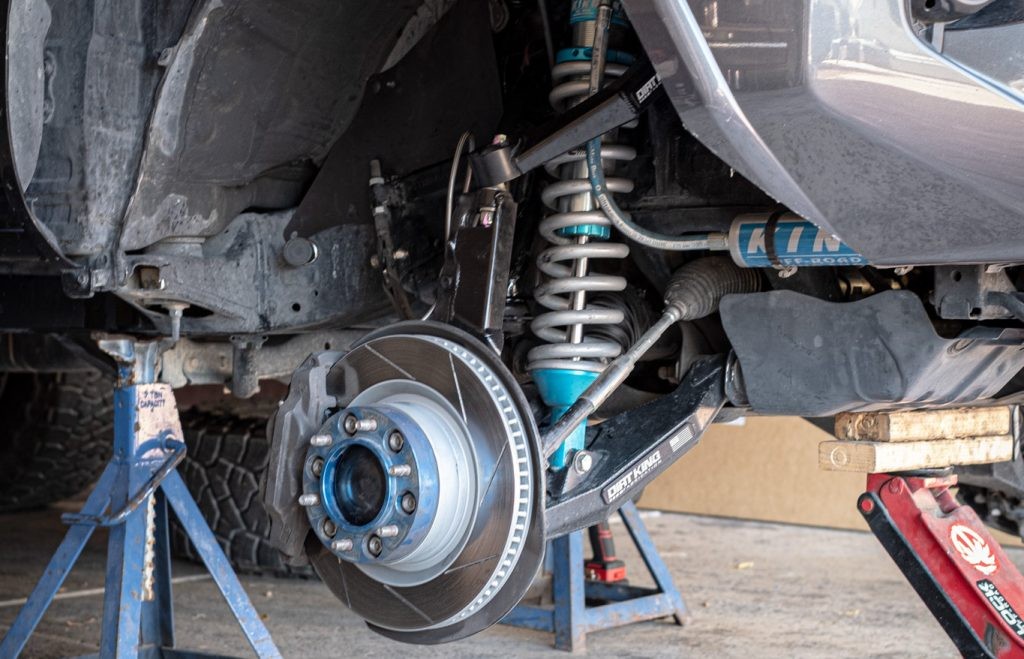 Dirt King Long Travel Suspension Kit Components