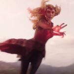 Wanda attacking Kamar-Taj in Doctor Strange 2