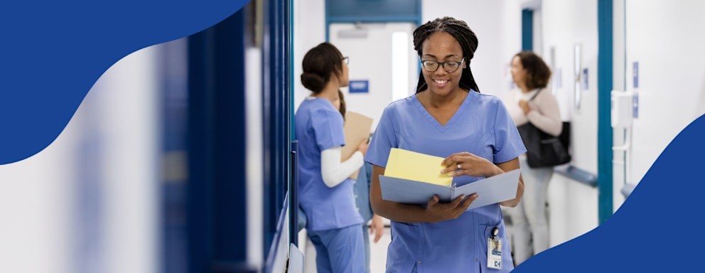 Travel Nurse Working in a Hospital